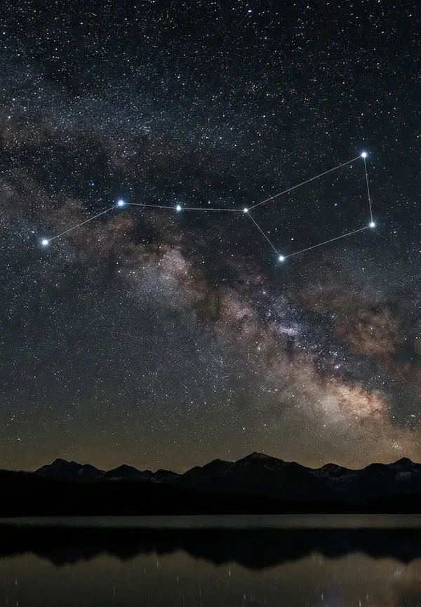 Göncölszekér csillagkép és a karok viszonya