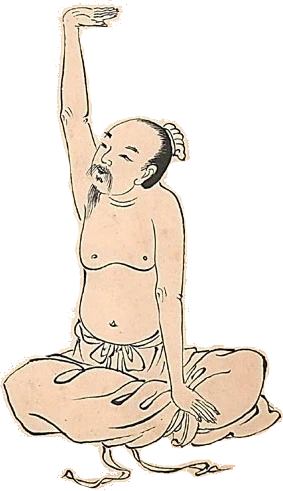 ba duan jin - gyakorló alak