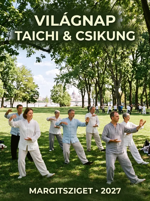 Taichi & Chikung Világnap 2027 – közös gyakorlás a Margitszigeten